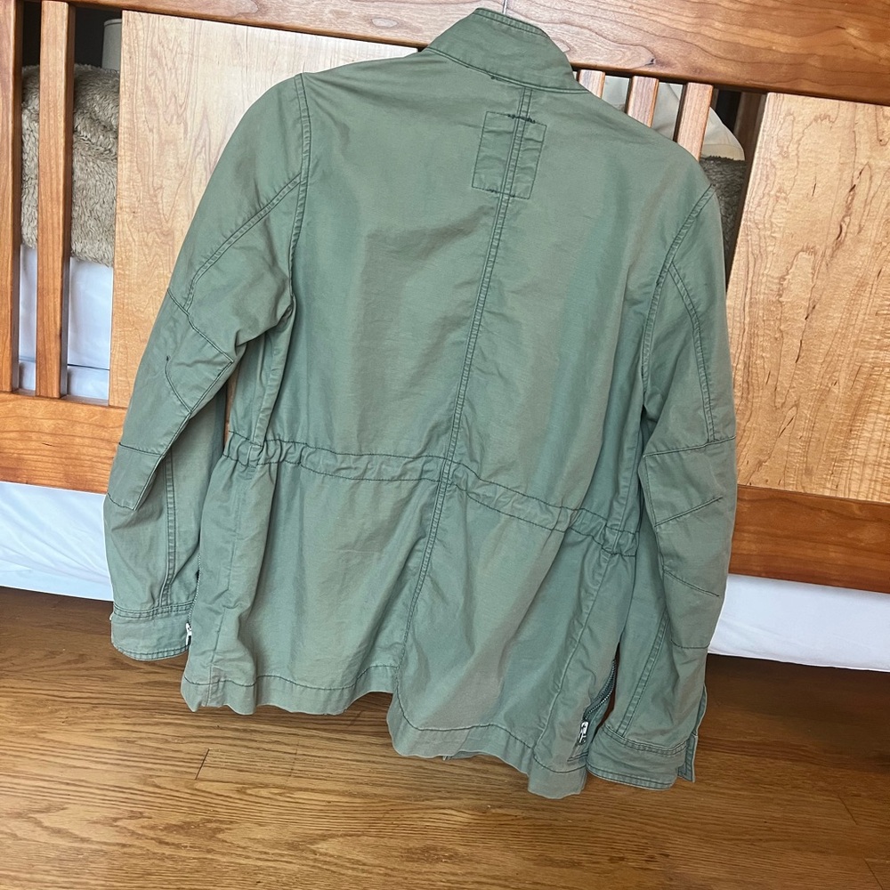 Gap Utility Green Fall Jacket Size Small - image 3